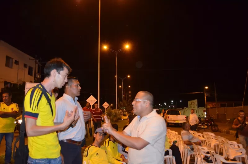 Puesta en servicio el alumbrado público en el sector de la avenida Rondón en Arauca.
